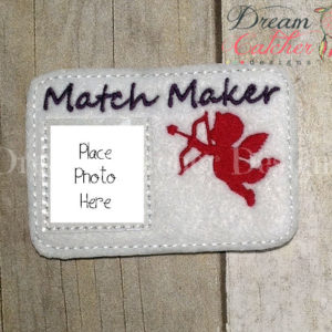 In The Hoop Felt Match Maker License Pretend Play Embroidery Design