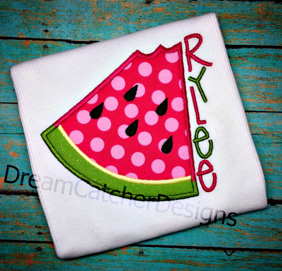 Download Watermelon Applique Embroidery Design The Creative Frenzy