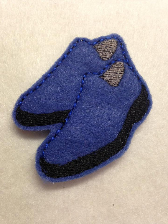 Blue Suede Shoes Embroidery Design, Embroidery