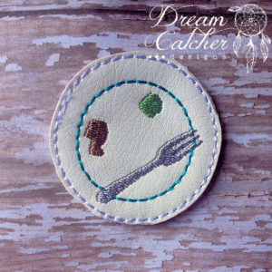 In The Hoop Dishes Chores Inspired Feltie Embroidery Design