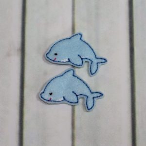 In The Hoop Dolphin Feltie Embroidery Design