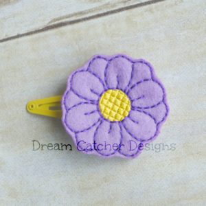 In The Hoop Flower Feltie Embroidery Design