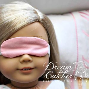 In The Hoop Doll Sleep Mask Embroidery Design