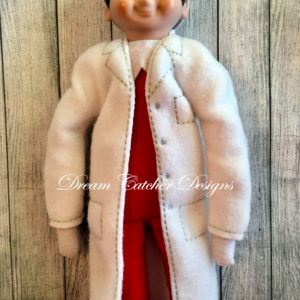 In The Hoop Nurse Medical Doctor Bundle Set Elf/Doll Christmas Embroidery Design