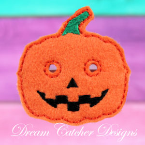 In The Hoop Elf Pumpkin Mask Halloween Elf/Doll Christmas Feltie Embroidery Design