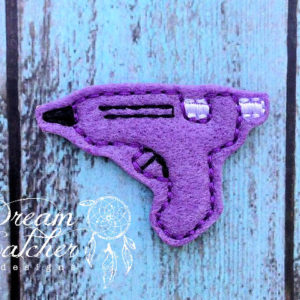 In The Hoop Glue Gun Sewing Crafting Feltie Embroidery Design